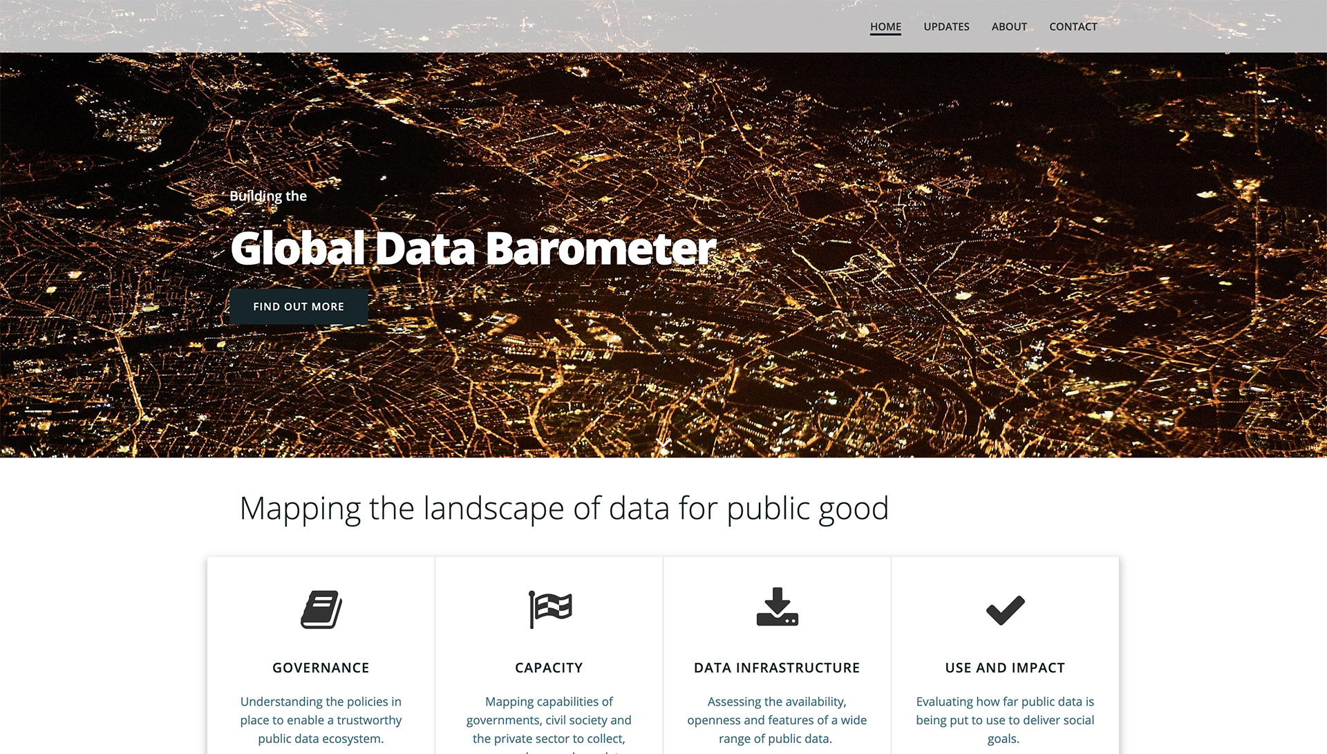 Baromètre mondial des données